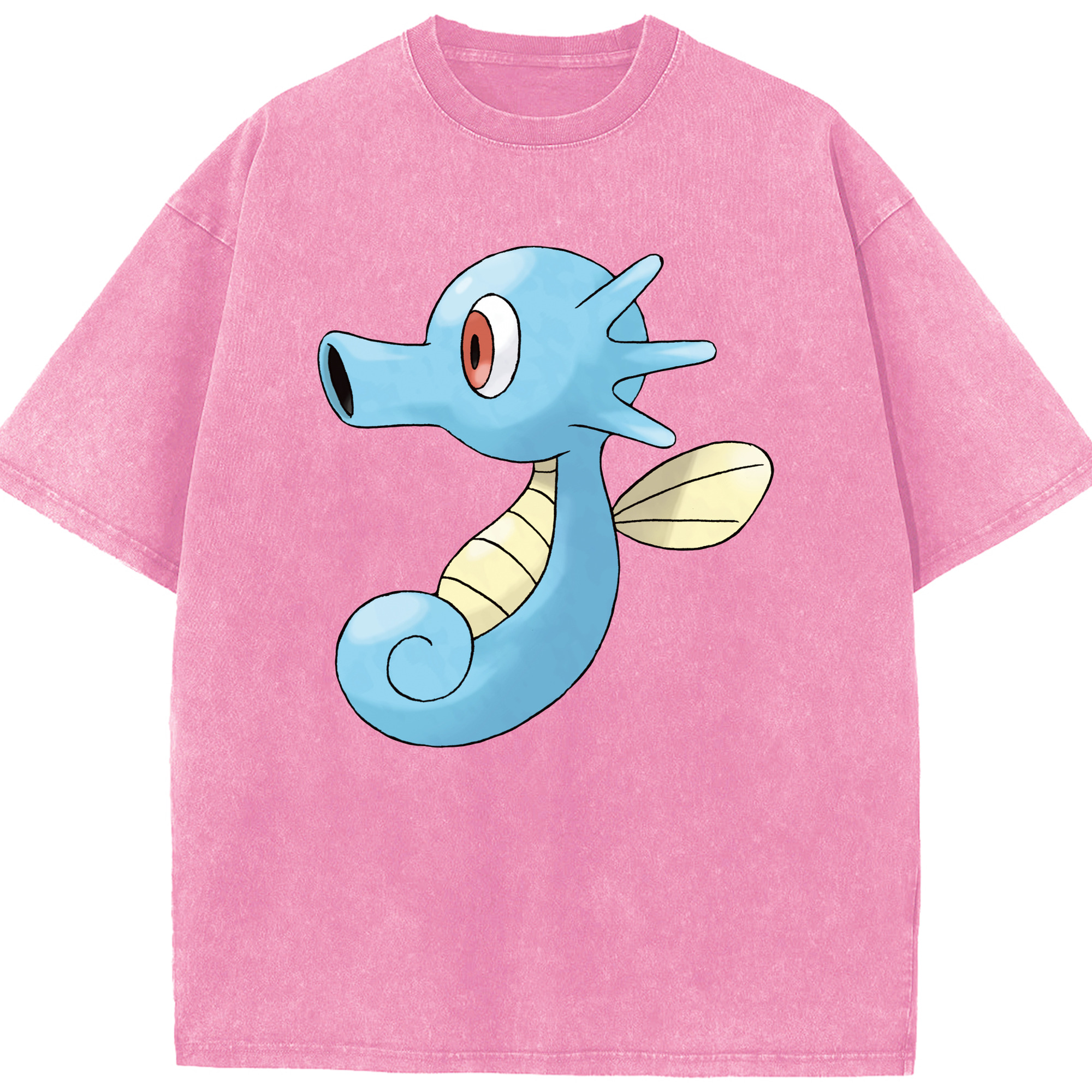 （画像用） ポケットモンスター Pokémon 綿100% ヴィンテージ風 半袖Tシャツ（フロントプリント）